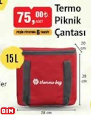 TERMO PİKNİK ÇANTASI TERMO PİKNİK ÇANTASI